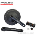 Crankset d'alliage 170 mm 49t pour vélo à vitesse unique